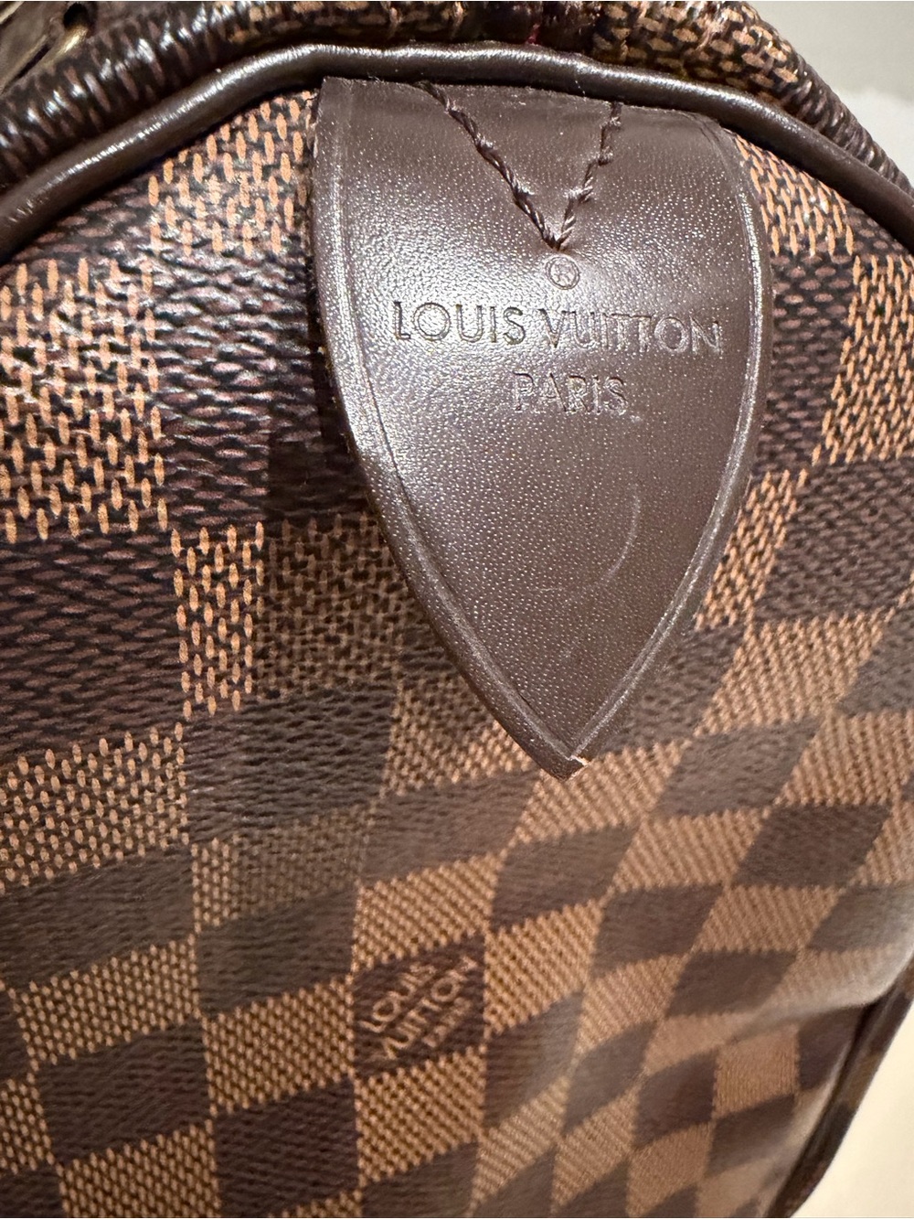 Louis Vuitton Brown Damier Ebene Speedy/Duffel Bag - Picture 5 of 9